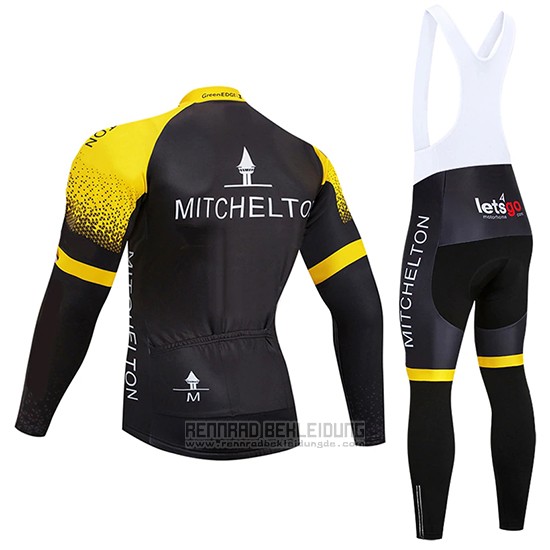 2019 Fahrradbekleidung Mitchelton GreenEDGE Trikot Langarm und Overall